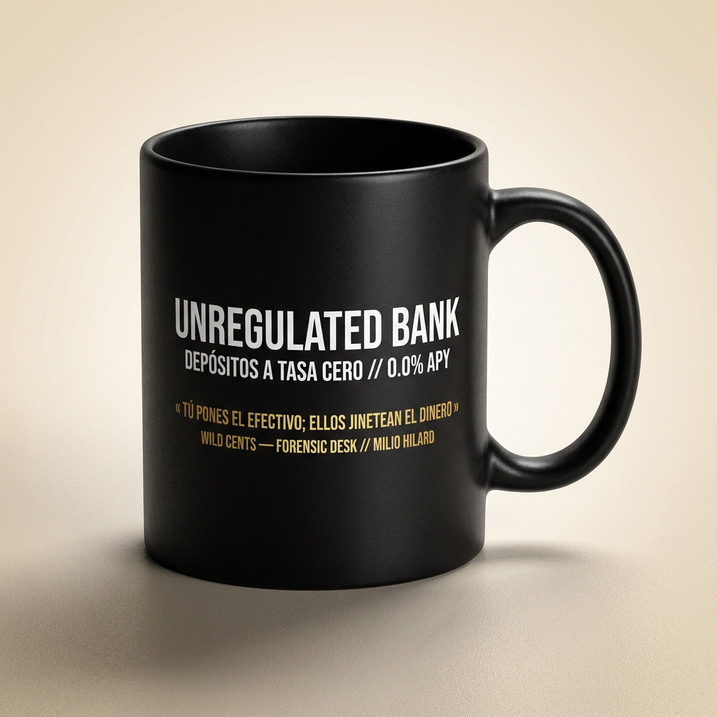 Taza Milio Hilard Unregulated Bank Starbucks